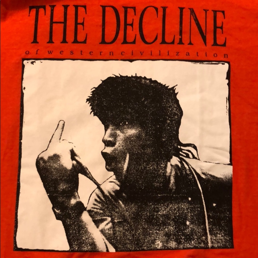 Supreme “The Decline of Western Civilization” tee